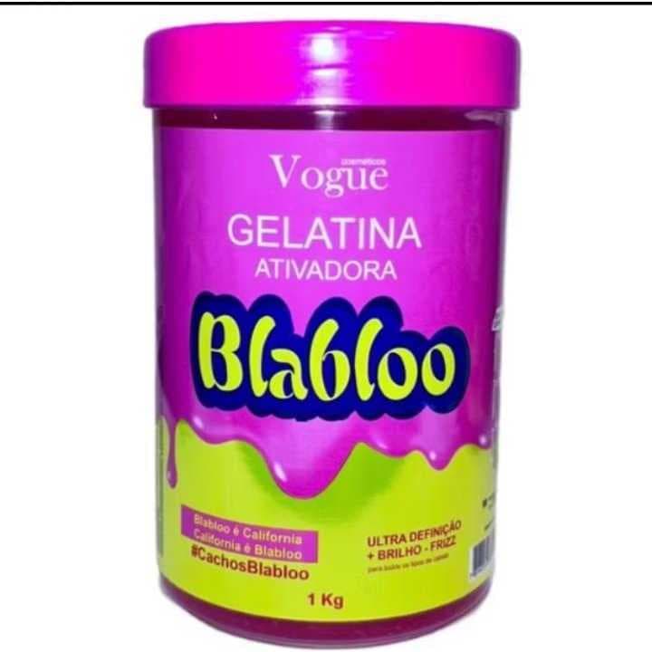 Gelatina Para Cabelos Cacheados - Ondulados - Crespos - Vogue 1kg
