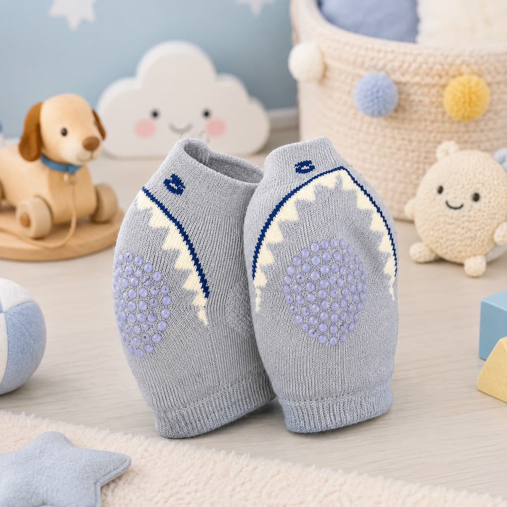 JOELHEIRA INFANTIL BABYLIP TUBARÃO AZUL
