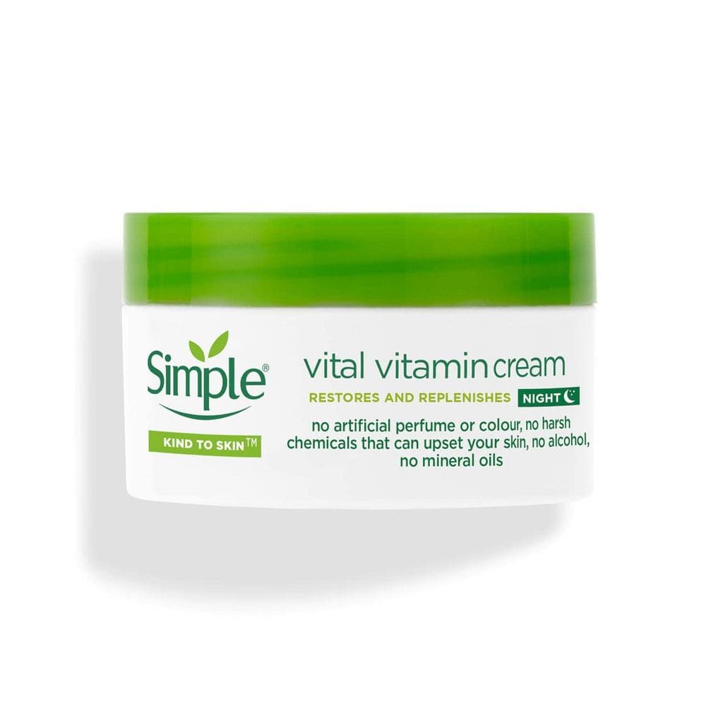 Creme Noturno de Vitaminas Vital para Pele Sensível (50ml)