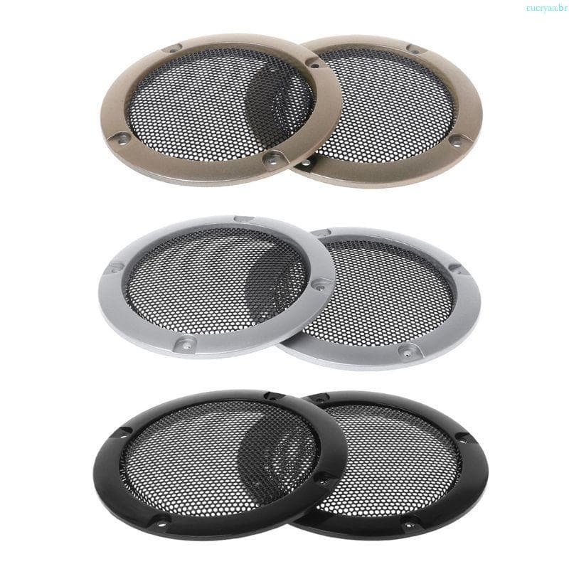 Cucrya Capa Redonda Alto-Falante Para Subwoofer Carro Caixas Falantes Domésticos