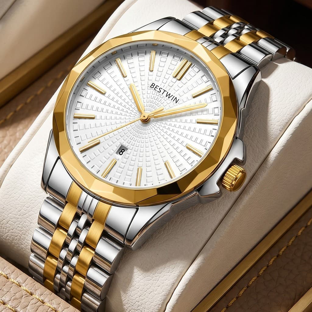 Novo relógio de quartzo de venda quente transfronteiriço relógio masculino de alto valor luxo à prova dwaterproof água r
