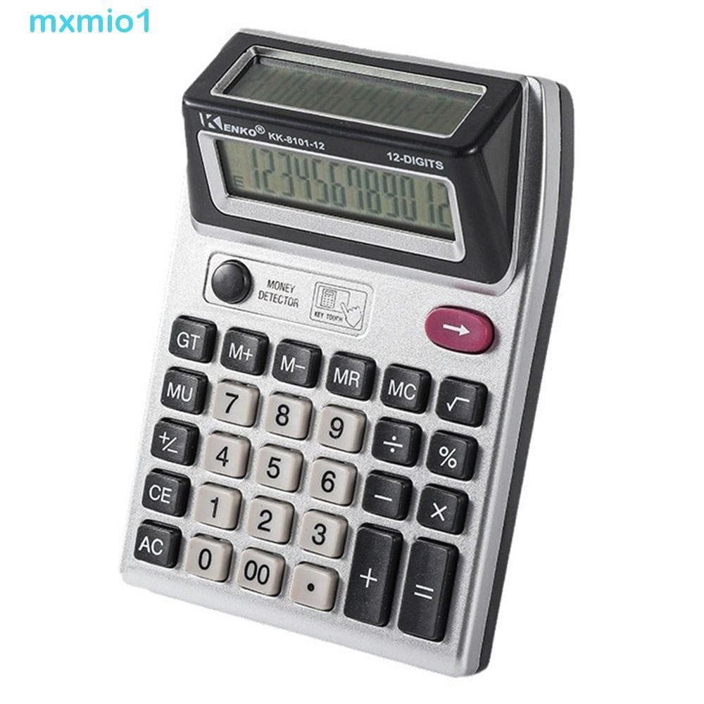 Calculadora De 12 Dígitos , Contador Financeiro Alimentada Por Bateria Com Tela Grande , Fácil De Usar