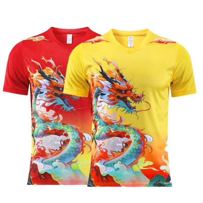Dragon Boat Dragon Boat Dragon Boat Padrão Jersey Uniforme de basquete Terno esportivo Uniforme de barco dragão Uniforme