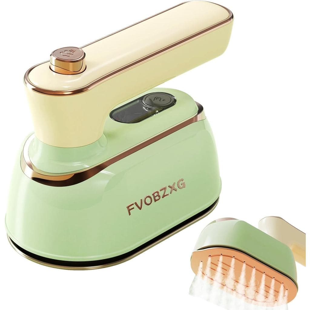 Ferro de Passar a Vapor de 1000W - Mini Ferro Pequeno com Tanque de Água de 70ml - Máquina de Passar a Vapor Portátil pa