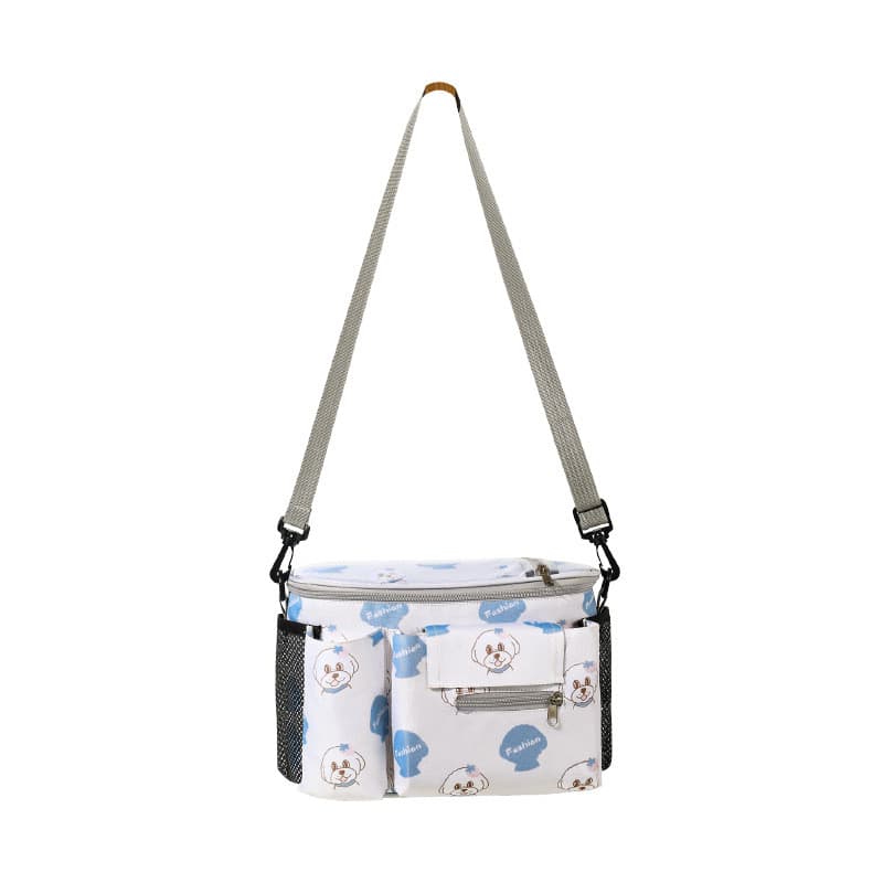 Bolsa de ombro ao ar livre, bolsa suspensa, mãe, bebê, leve, armazenamento de bebê, bolsa única, carrinho