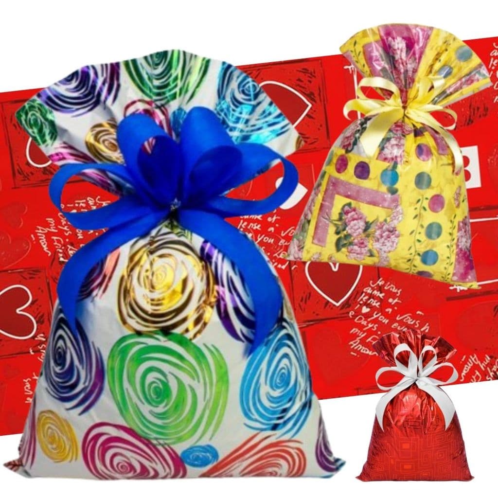 Embalagem De Presente Embrulho Liso C/ 50und 20x29 Saco Premium