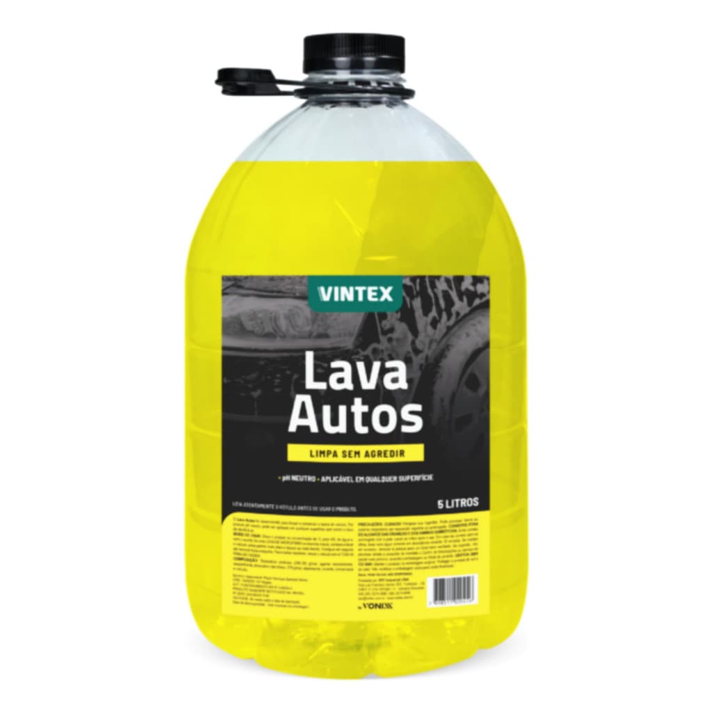 Shampoo Automotivo Brilho Protege Lava Autos 5l Vonixx