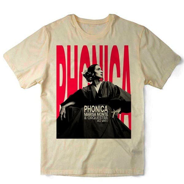 Camiseta Algodao Marisa Monte Phonica Unissex