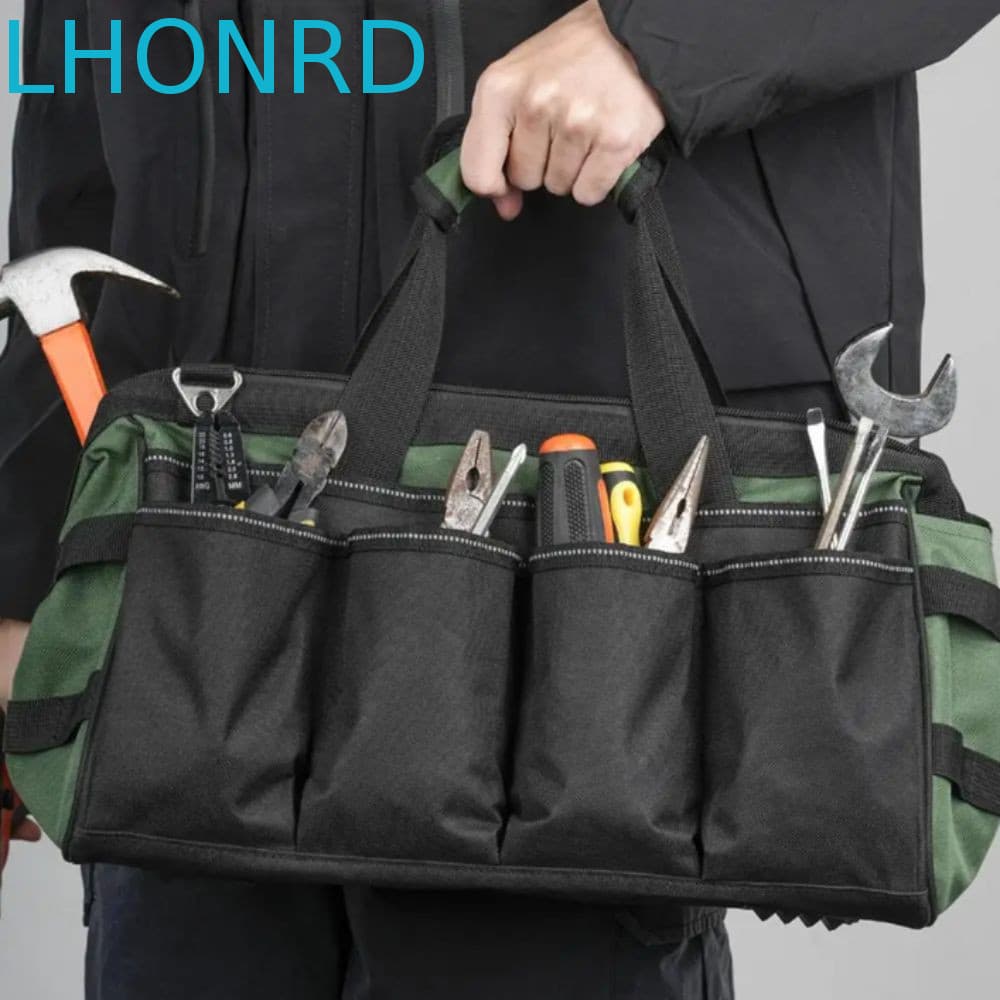 Organizador De Caixa De Ferramentas LHONRD , Bolsa Resistente Ao Desgaste De Grande Capacidade Armazenamento Com Alça Ma