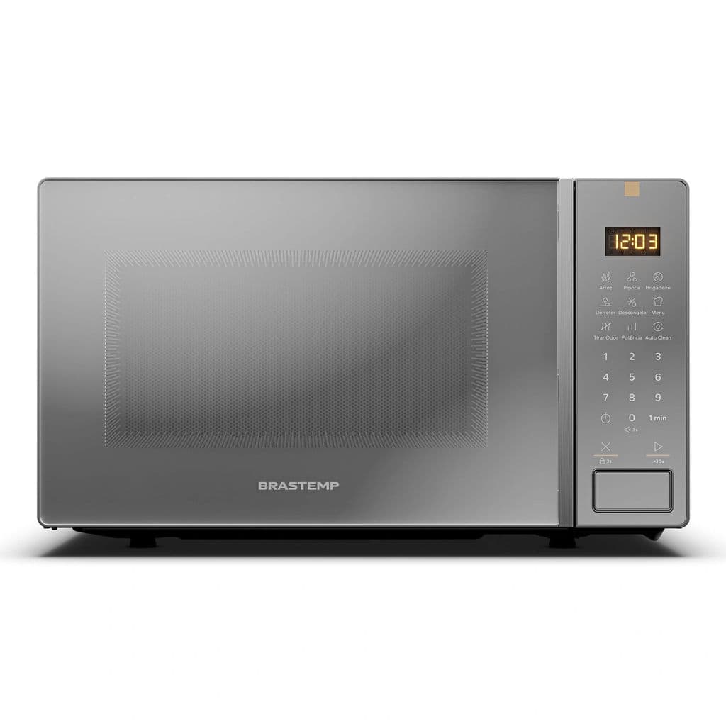 Micro-ondas 23 Litros com Multi Preparos Inox Brastemp - BMS23AR