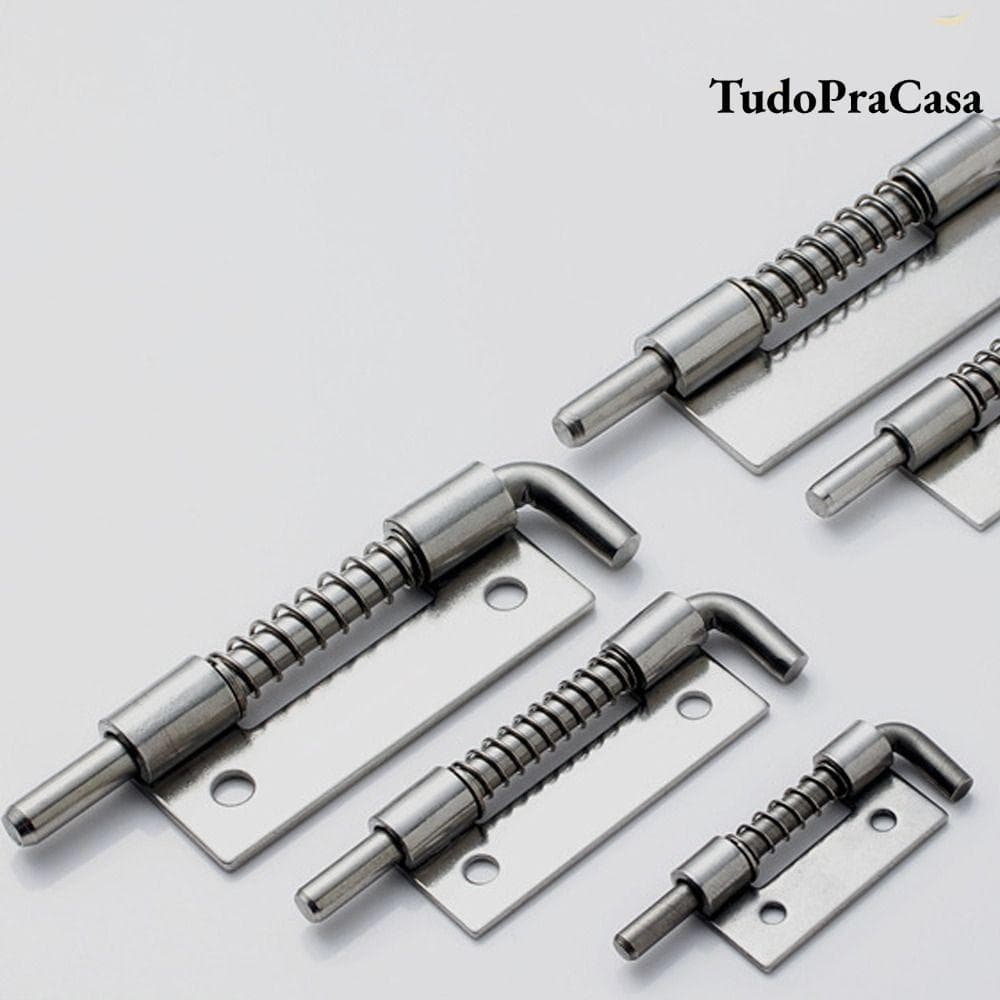 Parafusos De Fechadura De Porta Com Mola TOPTOOL , Trava Fecho De Cadeado De Aço Inoxidável Segurança Para Portão De