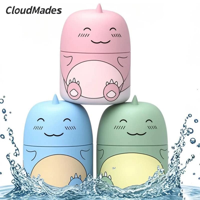 LoudMadesuteDinosaur-ShapedToiletBowlBottle, limpador de tanque de vaso sanitário com Oean, Jaine e PeahSent, três frasc