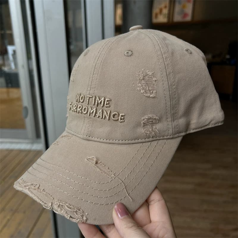 [Estoque pronto] Boné de beisebol feminino bordado protetor solar chapéu de sol verão novo estilo chapéu masculino WJG