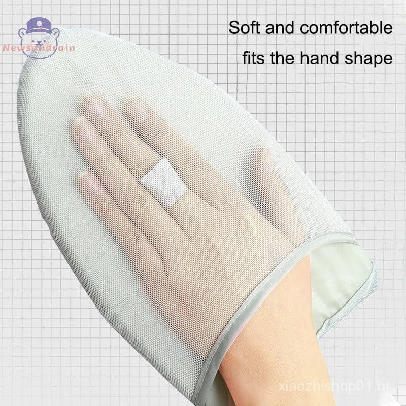 newsandrain Vestuário Luva De Passagem A Vapor Anti Mitt Com Luvas Resistentes Ao Calor Para Roupas De Proteção Manual N