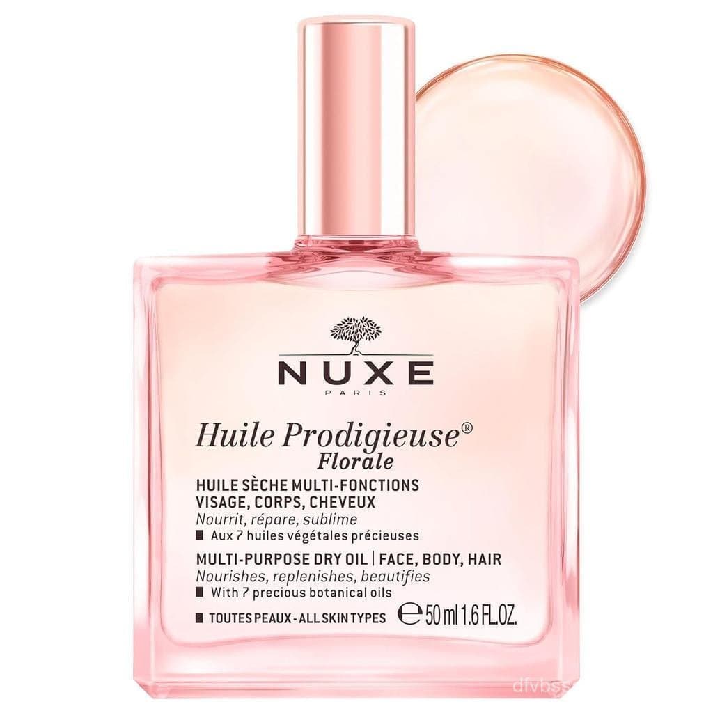 NUXE Huile Prodigieuse Floral - Óleo orgânico multiuso, adequado para corpo, rosto e cabelo.   Radiante e luminosa, a pe