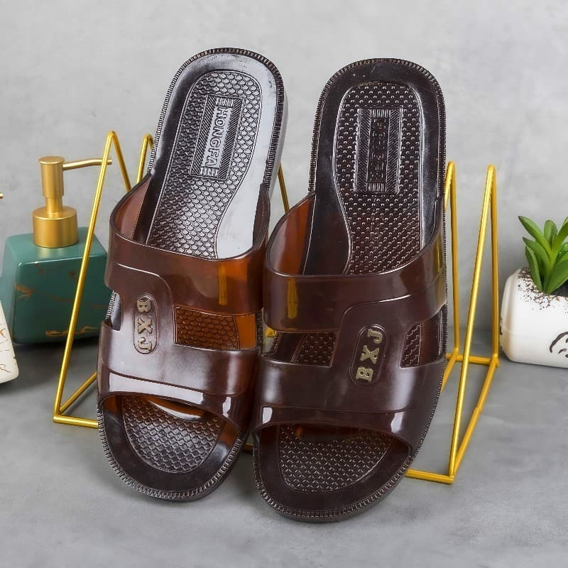 Plus Size ampliado pé grande chinelos de tendão de carne masculino pé grande usar durável resistente ao desgaste amarelo