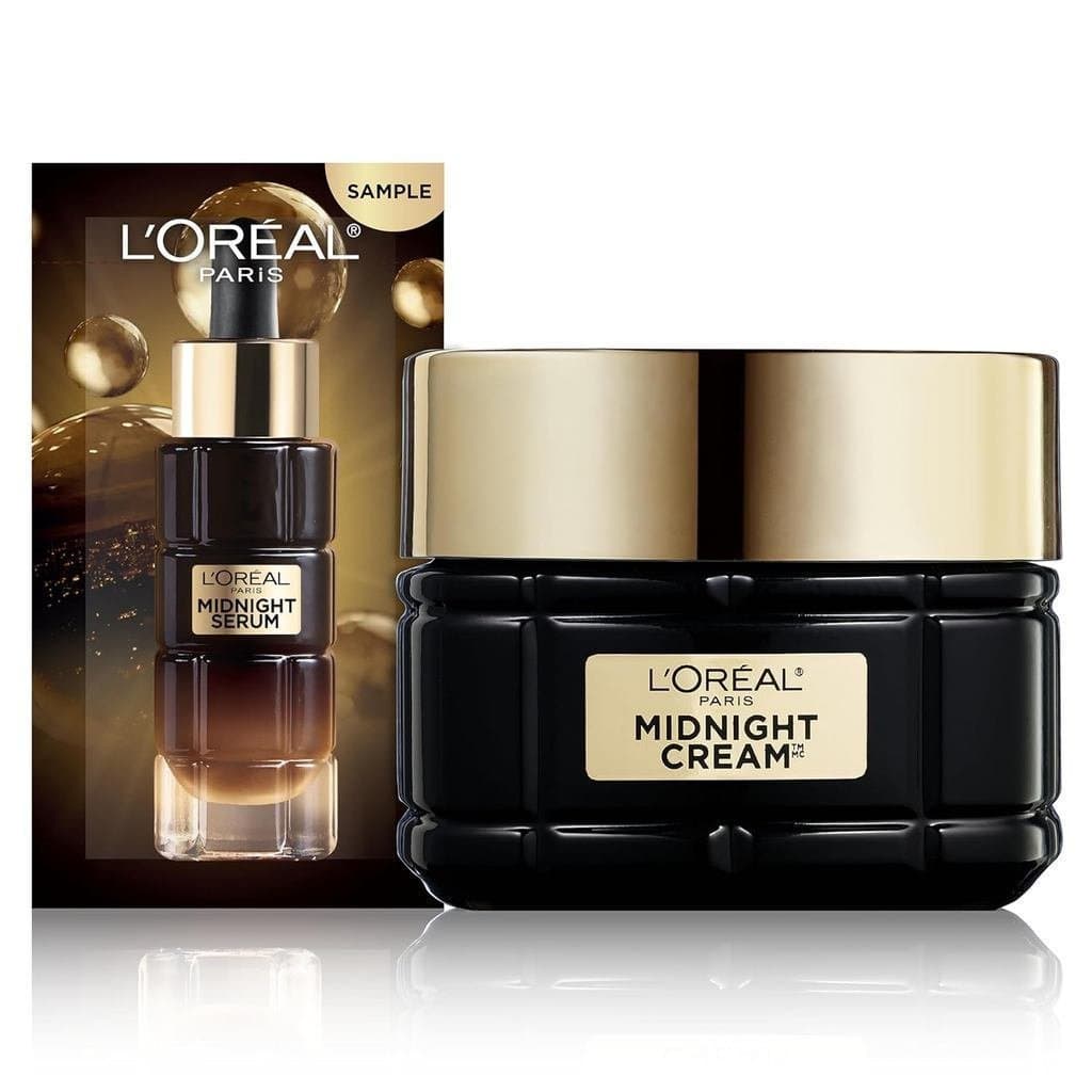 Hidratante Facial Noturno Anti-Envelhecimento AgePerfect da L'Oréal Paris, Reduz Rugas e Melhora o Tom da Pele, 1,7 onça