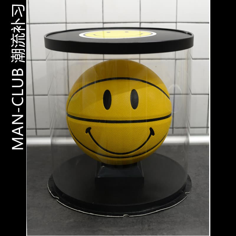 Influenciador tendência Hip Hop Smiley feliz enviar namorado cor basquete amante presente de aniversário caixa de exibiç
