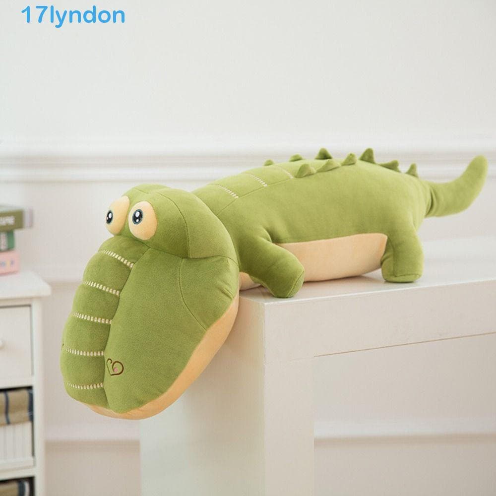 LYNDON Crocodilo Brinquedo De Pelúcia Acompanhar Grande Pingente Decoração Do Quarto Macio Crianças Dos Desenhos Animado