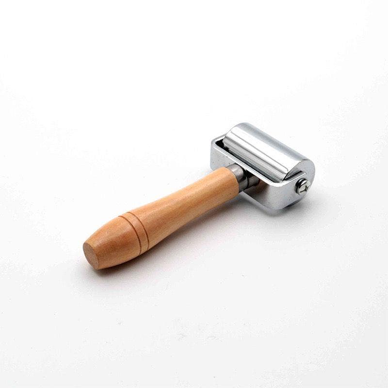 DIY artesanal de couro superior bens polia rolo rolo borda Presser couro montagem rolo