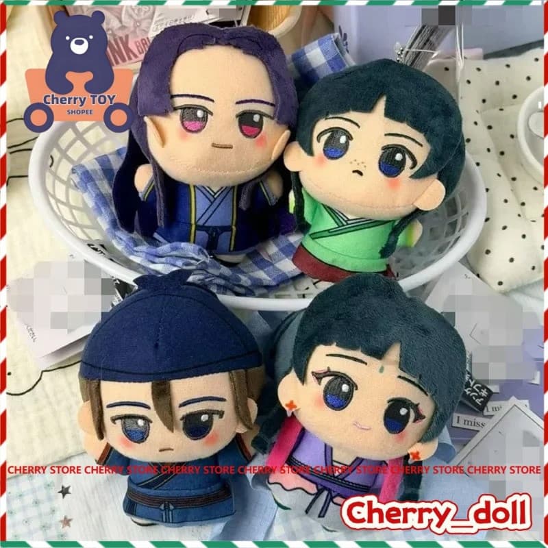Brinquedo de Pelúcia Macio Anime Maomao Apothecary, Boneco de Algodão Mao, Chaveiro, Pingente de Mochila, Figura Co TQN9