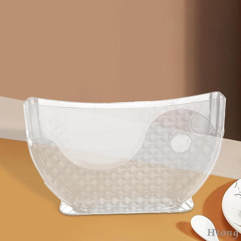 [Htong] Suporte De Papel De Arroz Transparente Tigela De Água Para Embalagens De Imersão Ideal Preparação De Rolos De Ve