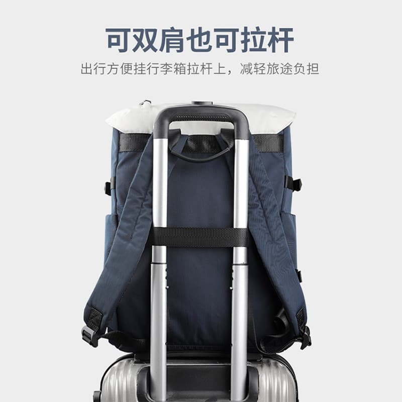 Mochila ZOC Bolsa para Laptop de grande capacidade air Huawei matebook47cm Apple Mac Simple Pro16 Almofada de ar à prova