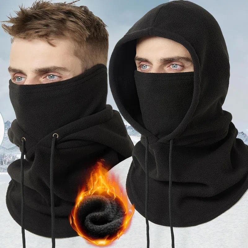 Chapéu De Lã Térmica De Inverno Com Capuz Ao Ar Livre À Prova De Vento Frio Quente Esqui Esporte Das Mulheres Dos Homens