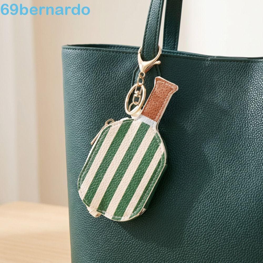 Chaveiro De Bolsa De Moedas Esportiva BERNARDO , Carteira Em Formato De Bola De Tênis De Rugby De Basquete , Pingente Co