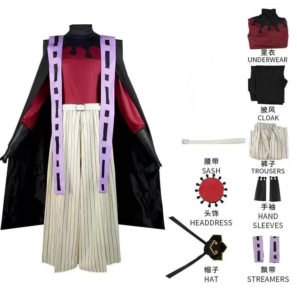 Fantasia de Cosplay Douma de Anime para Halloween, Kimono para Homens e Mulheres, Trajes de RolePlay para Carnaval SEWP
