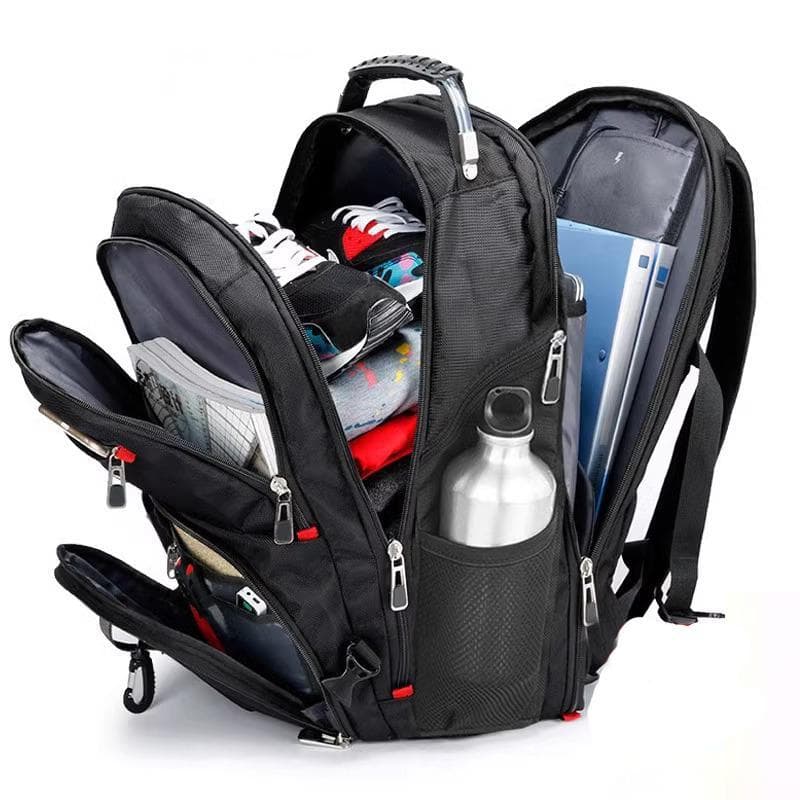 Mochila de faca de sargento suíço tendência da moda masculina mochila de negócios de grande capacidade viagem montanhism