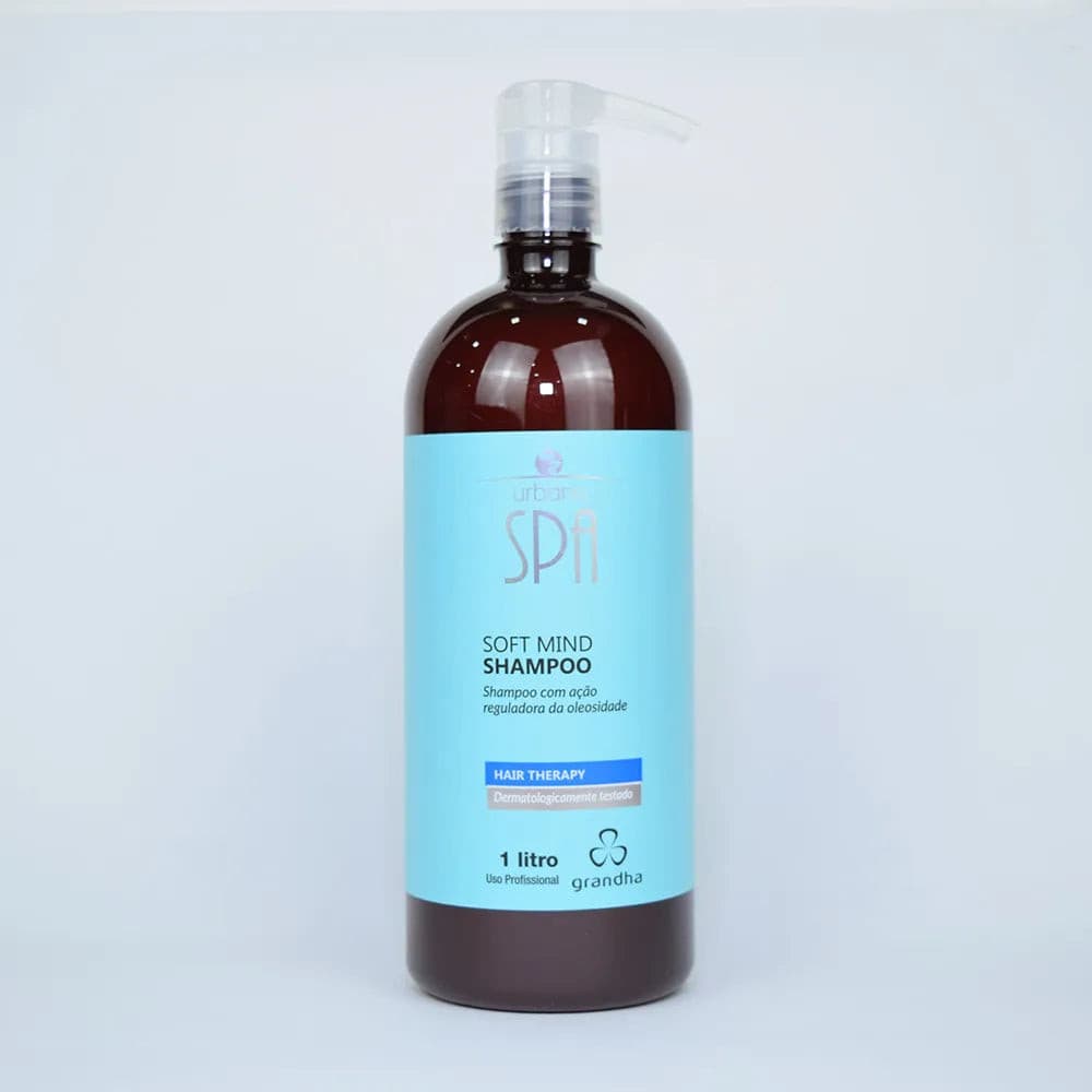 Shampoo de Limpeza Profunda Soft Mind 1L - Urbano Spa Blue
