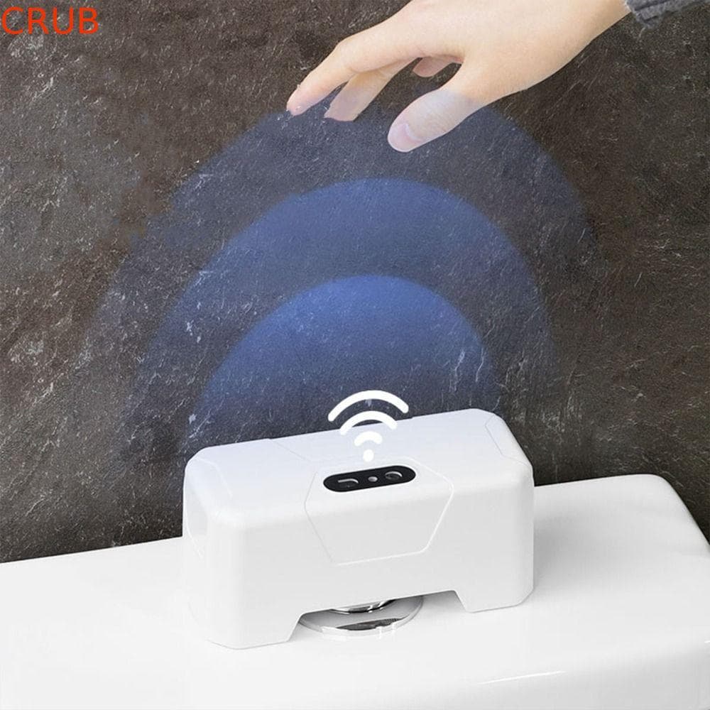 Botão De Descarga Automática De Vaso Sanitário  , Lavador Por Indução À Prova D'água Sem Toque , Externo