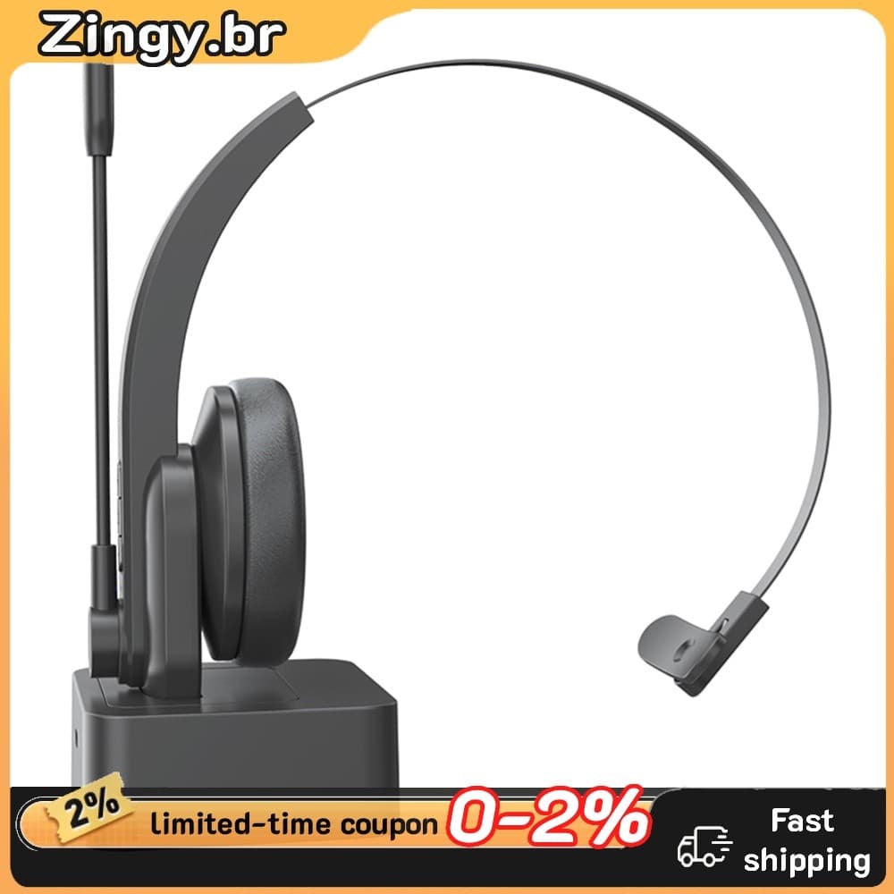 Fone De Ouvido Universal Sem Fio Portátil Para Call Center Fones Compatíveis Com Bluetooth Produto Eletrônico