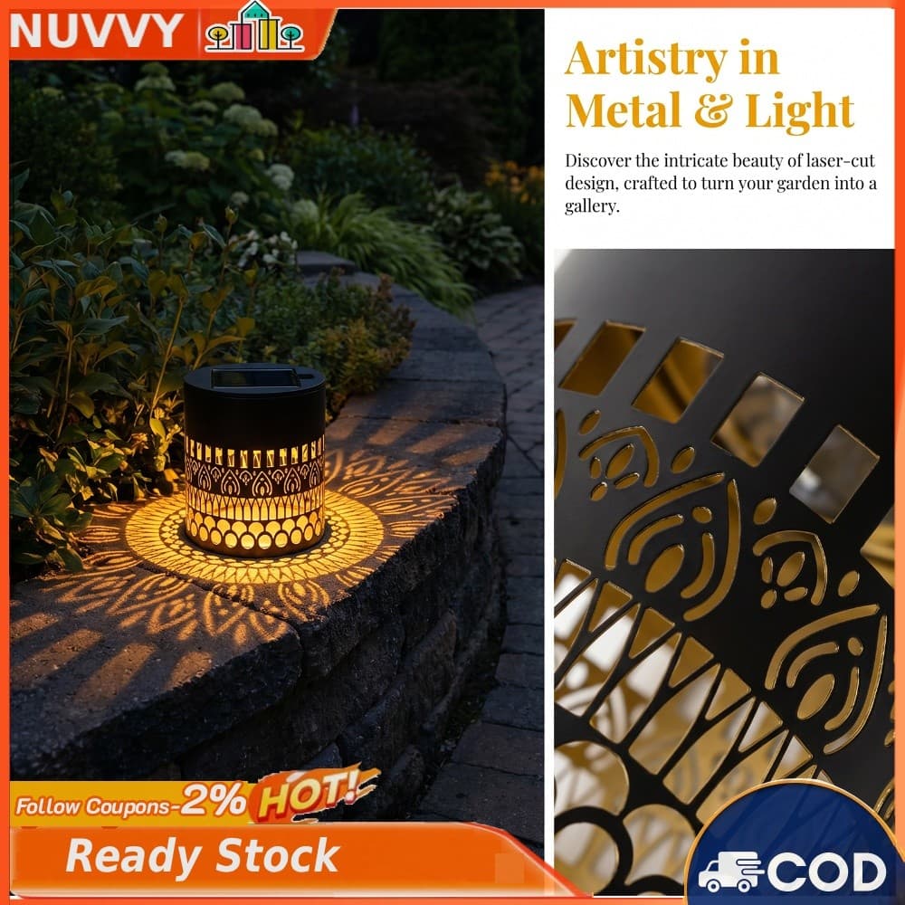 Luz De Passo Solar Externa Para Decoração De Caminho De Quintal De Pátio De Jardim