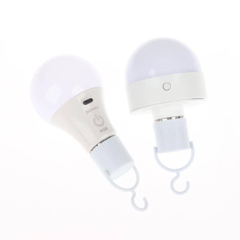 1 Conjunto Recarregável Inteligente Regulável E27 Lâmpadas Com Tempo Sem Fio Bateria Operado Lâmpada RGB/3 Cores USB Led