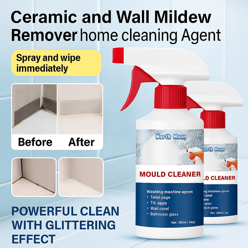 【Anti-Mofo Para Paredes】North Moon Foam Cleaning Mold Removal Deodorizing Spray For Silicone Joints Walls Ceilings / Spr