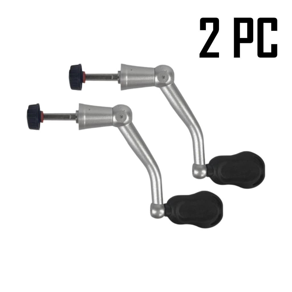 Kit 2x Manivela Bracinho Para Molinete Universal - Média