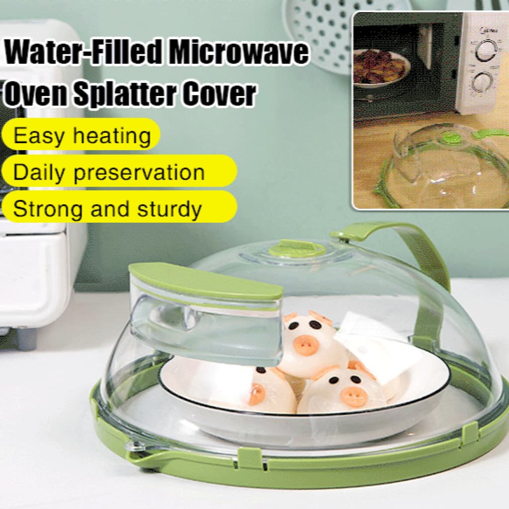 【Praticidade】Microondas Tampa Comida/Proteção/Aquecer/Alta Temperatura