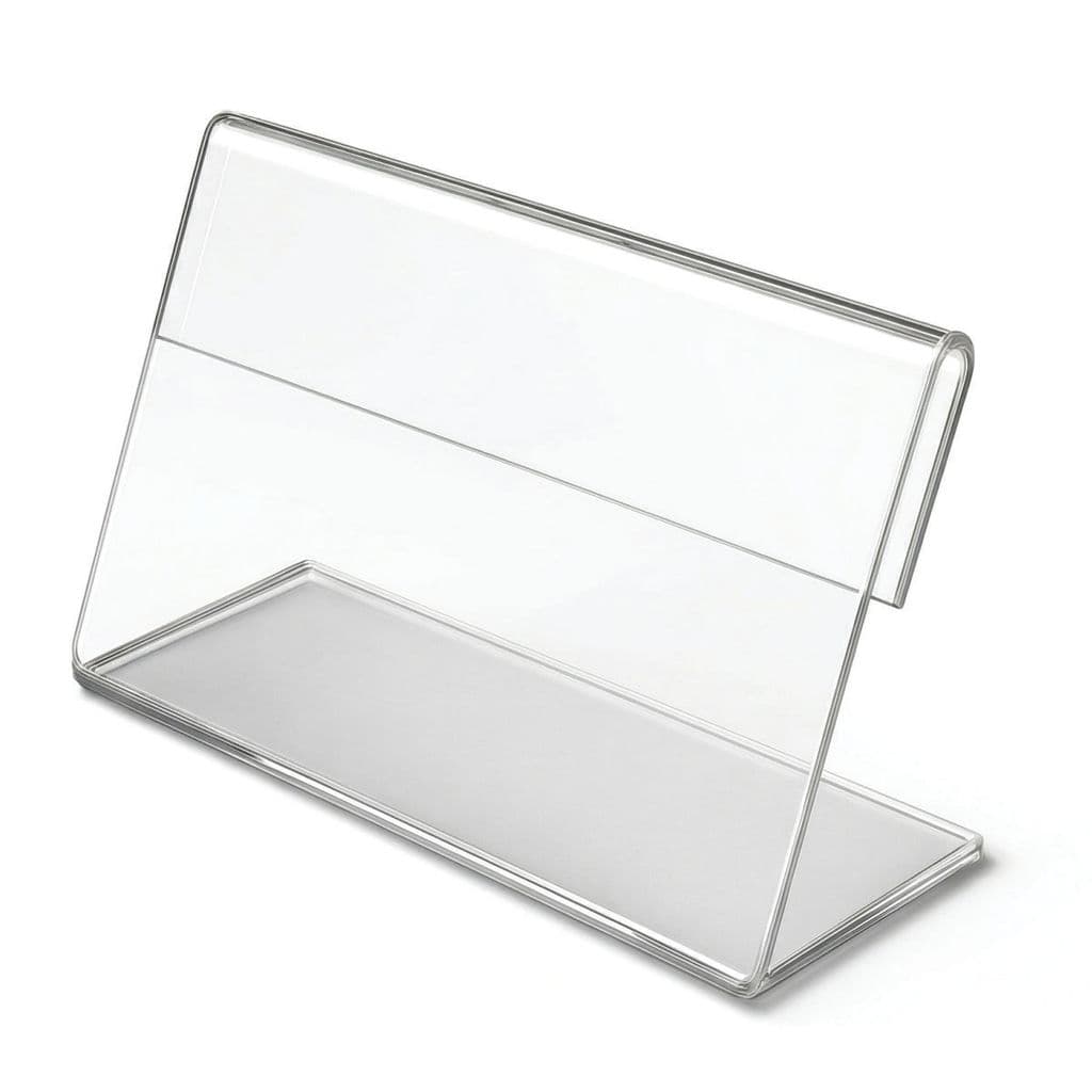 Kit 25 Porta Preço Acrílico 8x5cm Para Buffet Restaurante