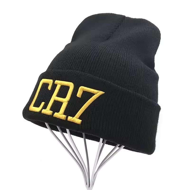 CR7 Gorros De Malha Boné De Inverno Crânios Gorro Cristiano Ronaldo Chapéus Para Homens Mulheres Esportes Ao Ar Livre Qu