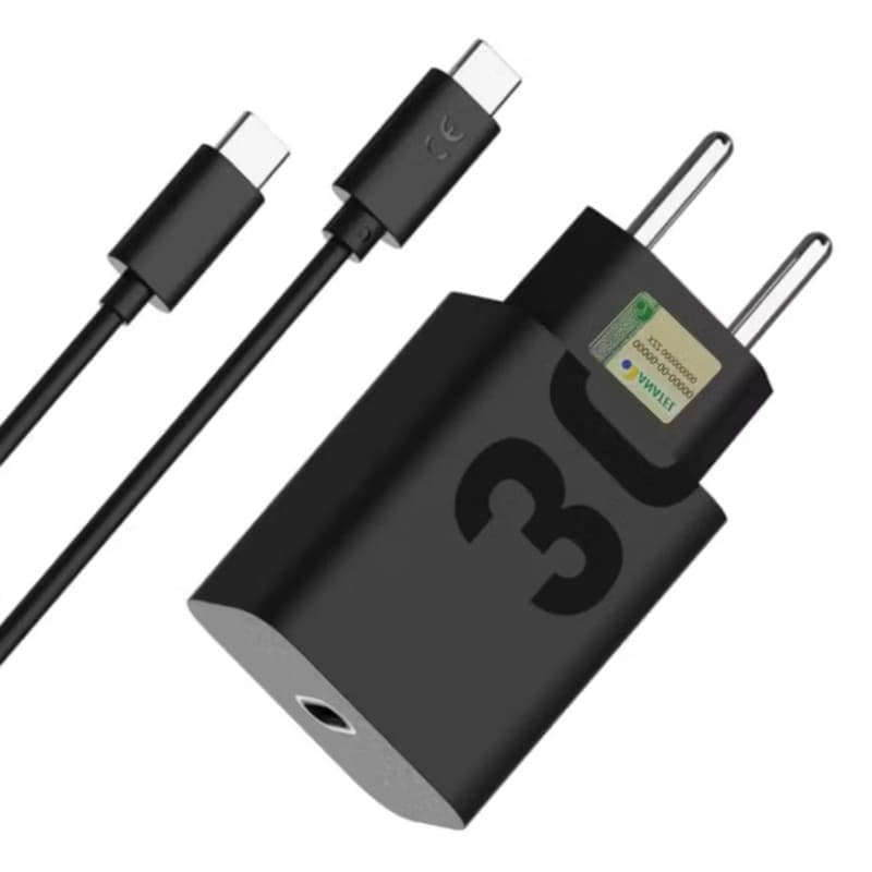 Carregador 30w Usb C Tipo C Turbo ORIGINAL Lehmox Compatível Sansung Xiaomi Asus Motorola (ENVIO FULL) imediato