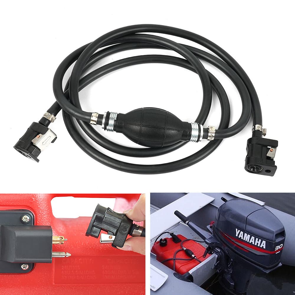Adequado para Yamaha iate conector rápido bomba de óleo manual Motor de popa conector de tubo de óleo entrada de óleo bo