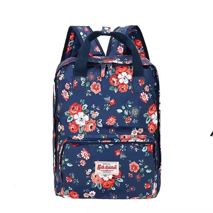 Mochila de lona laminada de grande capacidade, bolsa escolar para computador, mochila portátil para viagem adulta
