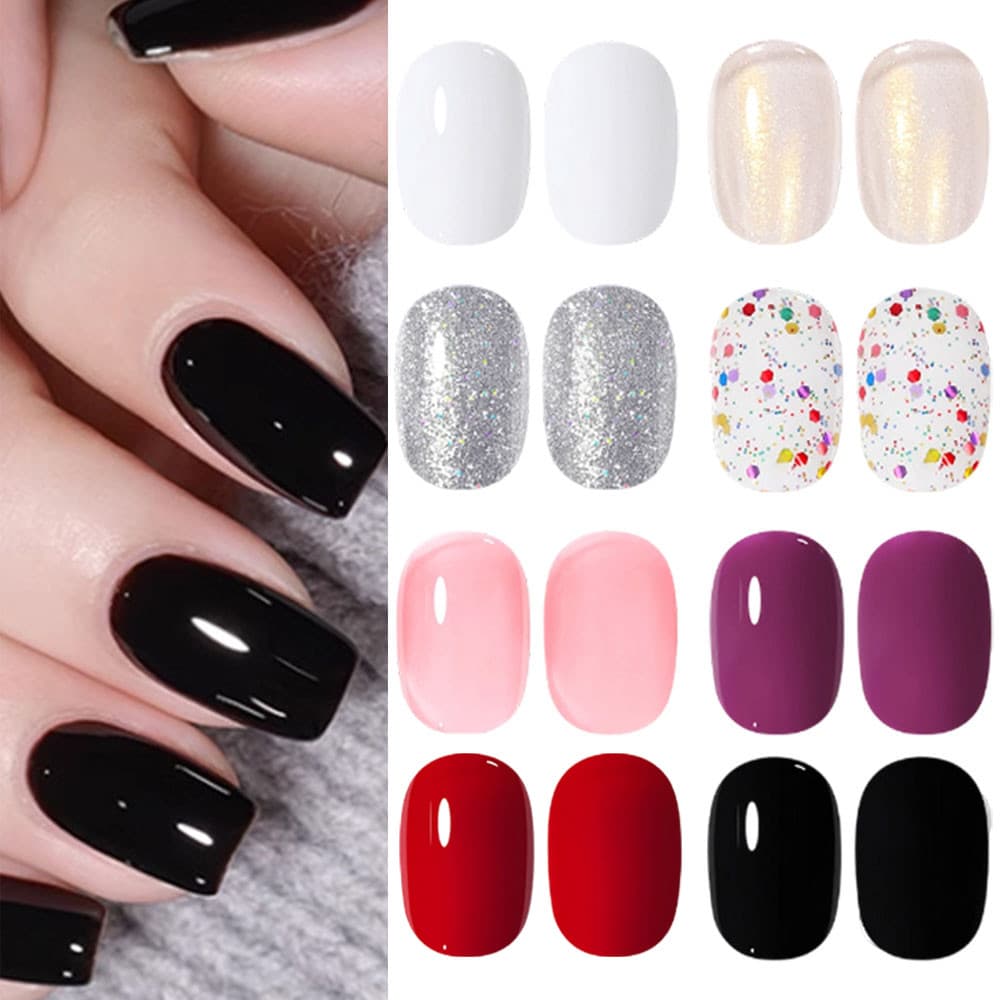 Aurora Shimmer Glitter Esmalte À Base De Água Destacável Sem Lâmpada Secagem Rápida Longa Desgaste DIY Decoração De Unha