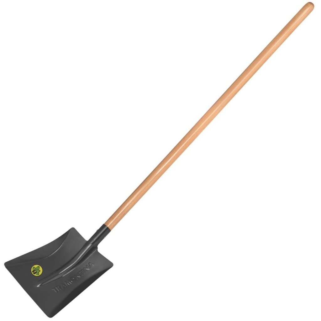 Pá Quadrada Com Cabo 120cm Tramontina Reforçado Jardinagem Construção Cavar Jardim Pedra