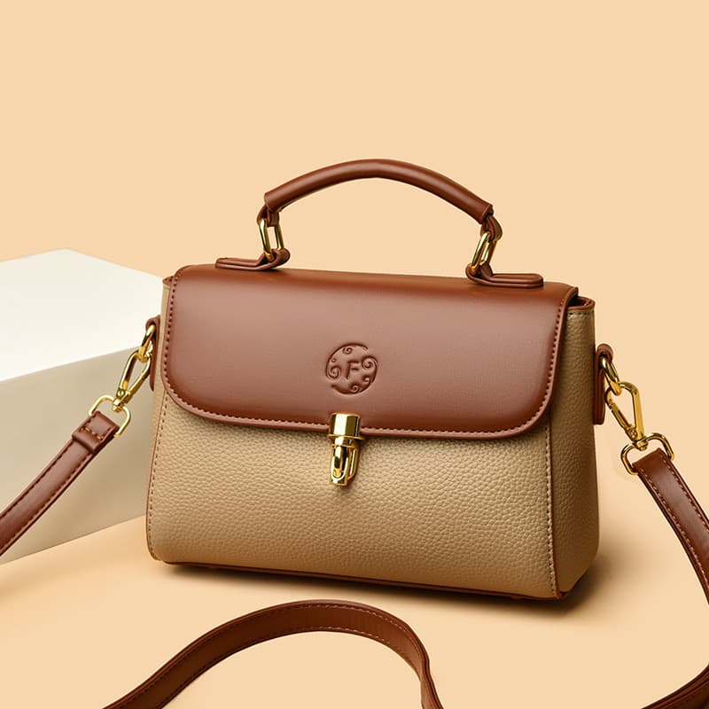 Bolsa quadrada pequena combinando com cores, bolsas para meninas, bolsa mensageiro de ombro para meninas, bolsa com aba