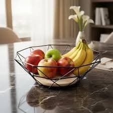 Fruteira Madeira Recipiente Conserva Guarda Armazena Bacia Banana Laranja Vasilha Alimento