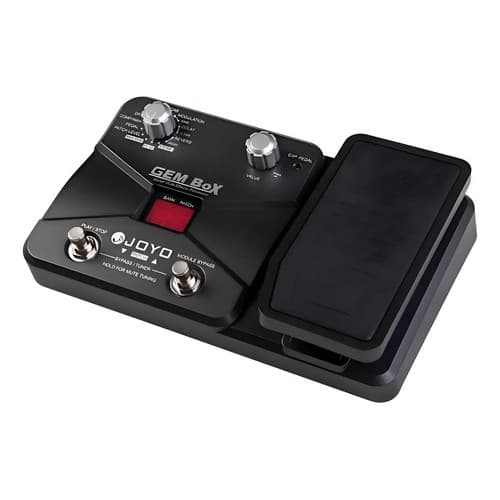 Pedaleira De Guitarra Joyo Gem Box Multiprocessador Preto