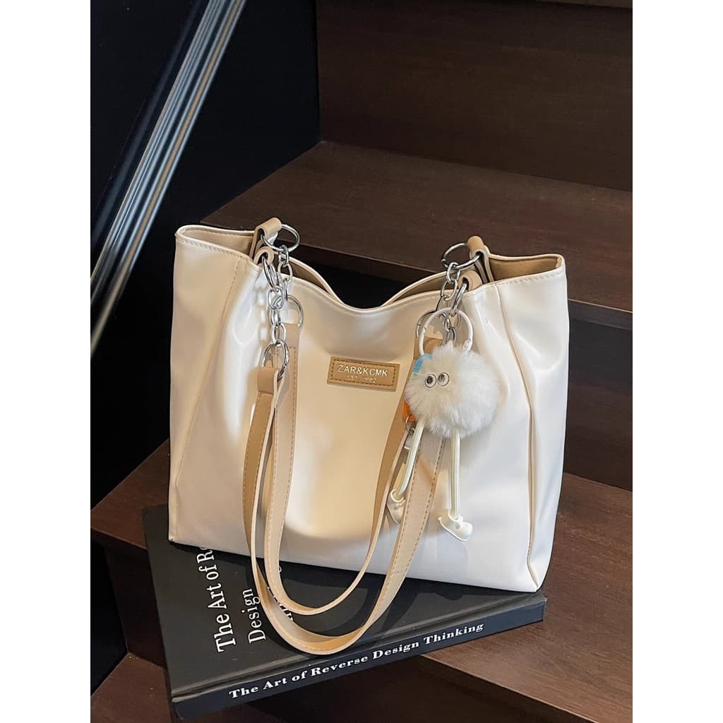 Bolsa Tote grande capacidade feminina Commuter bolsa de ombro 2026 novo estilo de um ombro bolsa feminina senhoras High-